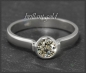 Preview: Brillant Ring aus 585 Gold; 0,67ct, VS1